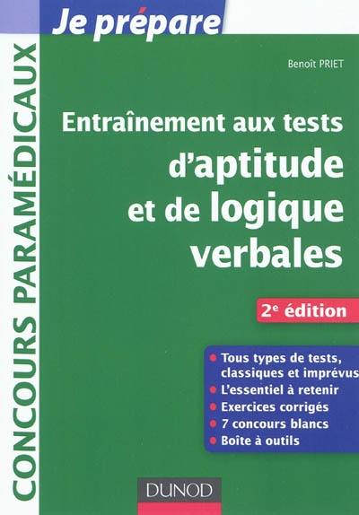 Entraînement aux tests d'aptitude et de logique verbales