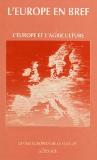 L'Europe et l'agriculture