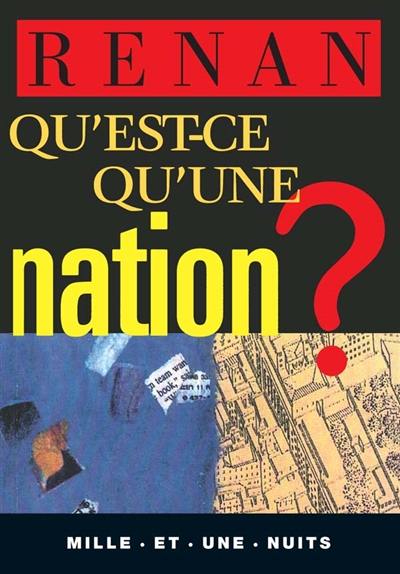 Qu'est-ce qu'une nation ?