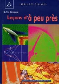 Leçons d'à peu près