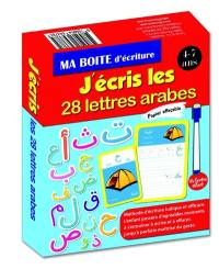 J'écris les 28 lettres arabes : 4-7 ans : papier effaçable