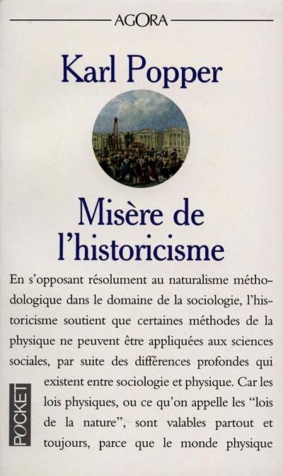 Misère de l'historicisme