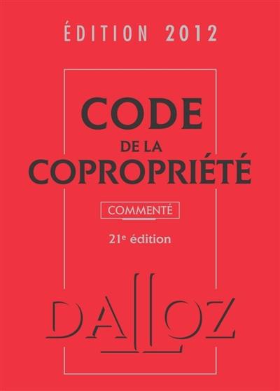 Code de la copropriété 2012