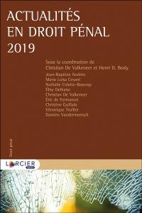 Actualités en droit pénal 2019