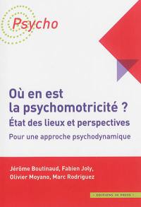 Où en est la psychomotricité ? : état des lieux et perspectives : pour une approche psychodynamique