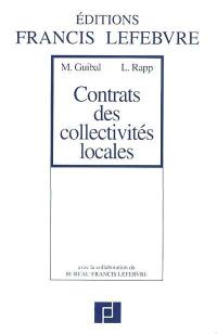 Contrats des collectivités locales