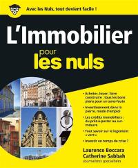 L'immobilier pour les nuls