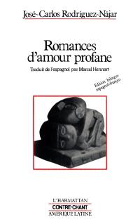 Romances d'amour profane. Romances de amor profano. Oracle. Oraculo