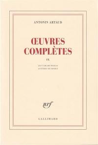 Oeuvres complètes. Vol. 9