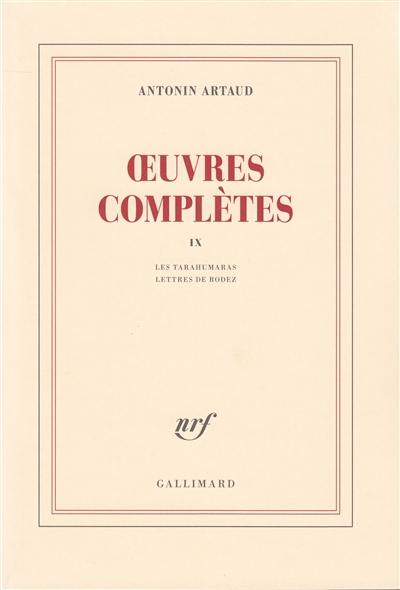 Oeuvres complètes. Vol. 9