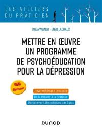 Mettre en oeuvre un programme de psychoéducation pour la dépression