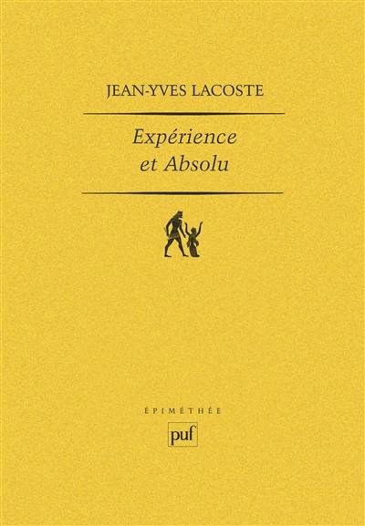 Expérience et absolu