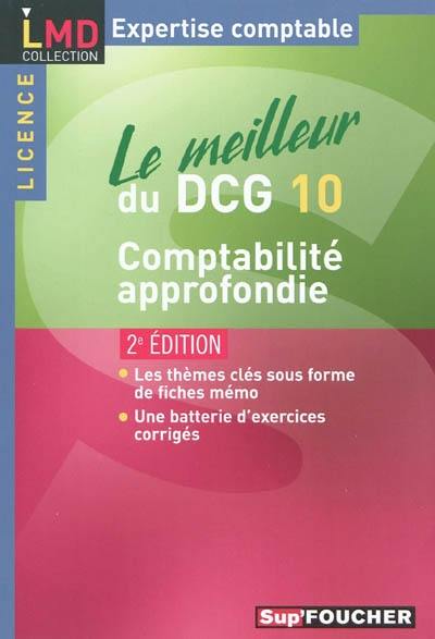 Le meilleur du DCG 10, comptabilité approfondie : licence