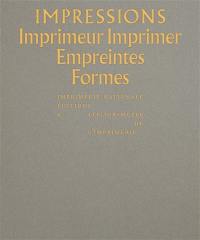 Impressions : imprimeur, imprimer, empreintes, formes