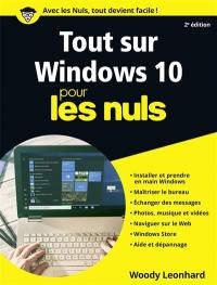 Tout sur Windows 10 pour les nuls