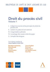 Droit du procès civil. Vol. 1