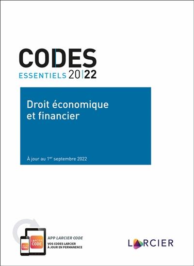 Droit économique et financier 2022