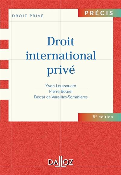 Droit international privé