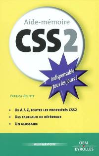 Aide-mémoire CSS 2