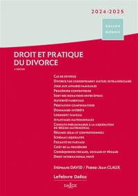 Droit et pratique du divorce 2024-2025