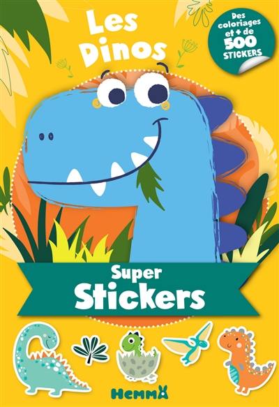 Les dinos : super stickers