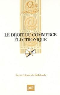 Le droit du commerce électronique