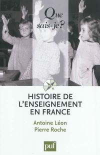 Histoire de l'enseignement en France