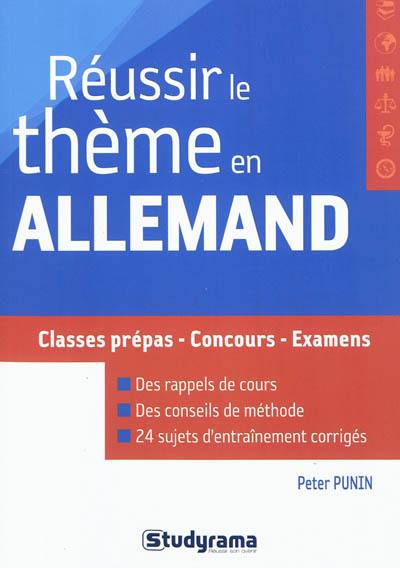 Réussir le thème en allemand