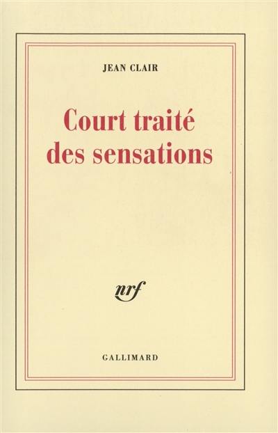 Court traité des sensations