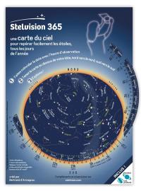 Stelvision 365 : une carte du ciel pour repérer facilement les étoiles, tous les jours de l'année