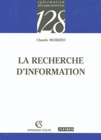 La recherche d'information