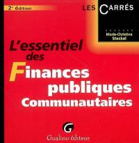 L'essentiel des finances publiques communautaires