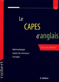 Le CAPES d'anglais : concours externe