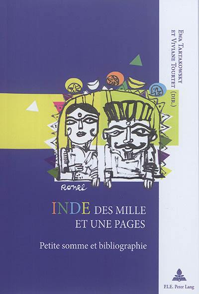 Inde des mille et une pages : petite somme et bibliographie