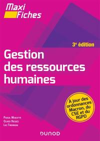 Gestion des ressources humaines