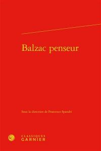 Balzac penseur