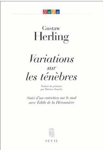 Variations sur les ténèbres. Entretien avec Edith de La Héronnière