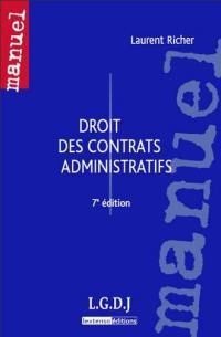 Droit des contrats administratifs