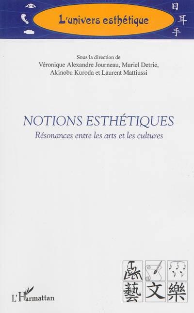 Notions esthétiques : résonances entre les arts et les cultures