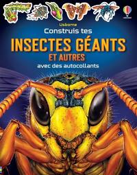 Construis tes Insectes géants et autres avec des autocollants : Dès 5 ans