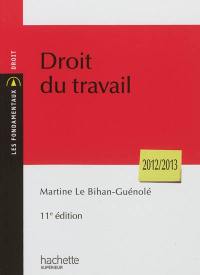 Droit du travail : 2012-2013