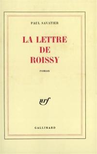 La lettre de Roissy