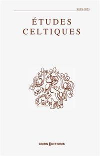 Etudes celtiques, n° 49