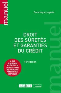 Droit des sûretés et garanties du crédit