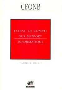 Extrait de compte sur support informatique : transfert de fichiers