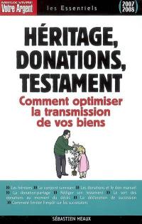 Héritage, donations, testament : comment optimiser la transmission de vos biens