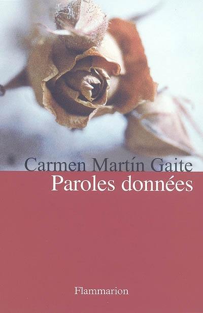 Paroles données