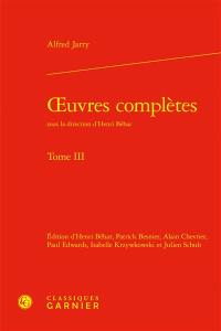 Oeuvres complètes. Vol. 3