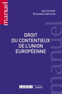 Droit du contentieux de l'Union européenne