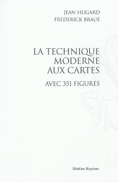 La technique moderne aux cartes